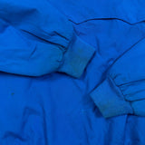 Vintage 80s Izod Lacoste Harrington Jacket Mens XL Blue Plaid Lined Light Bomber