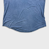 Lululemon Love Tee Fade V Shirt Womens XL Blue Relaxed Short Sleeve Tee