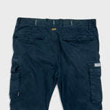 G-Star Raw Bronson Slim Chino Pants Mens 36x29 Blue Casual Cargo Utility Trousers