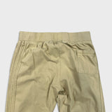 Adidas Originals Sweatpants Mens 2XL Beige Spell Out Fleece Comfort Jogger