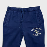 October's Very Own Sweatpants Mens Small Blue OVO Owl Same City Friends Joggers