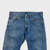 Levi's 505 Jeans Mens 33x29 Blue Regular Fit Straight Leg Medium Wash Denim Pants