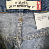 Levi's 505 Jeans Mens 34x30 Blue Regular Fit Straight Leg Light Wash Mid Rise Y2K Denim Pants