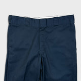 Dickies 874 Pants Mens 34x28 Blue Original Fit Workwear Casual Chino Trousers