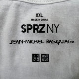 Uniqlo x SPRZY x Jean Michael Basquiat King Car Service Tee Mens 2XL White