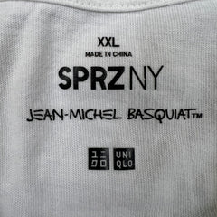 Uniqlo x SPRZY x Jean Michael Basquiat King Car Service Tee Mens 2XL White