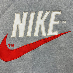 Nike Trend Capsule Series Sweatshirt Mens Large Gray Sportswear Swoosh Pullover