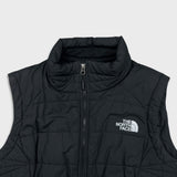 The North Face Vest Womens Large Black Full Zip Lightweight Outdoor Jacket