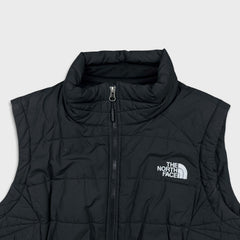 The North Face Vest Womens Large Black Full Zip Lightweight Outdoor Jacket