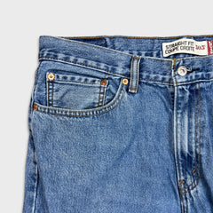 Vintage Y2K Levi's 505 Jeans Mens 36x30 Blue Regular Straight Fit Light Wash Denim Pants