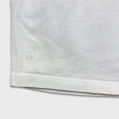 Lululemon All Yours Shirt Sweatshirt Womens Small White Pullover