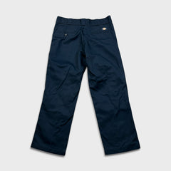 Dickies 874 Pants Mens 34x28 Blue Original Fit Workwear Casual Chino Trousers