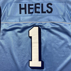 Vintage 90s Nike North Carolina Tar Heels Jersey Mens XL Blue College Basketball NCAA Sewn