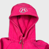 Lululemon Scuba Hoodie Womens Size 6 Pink Full Zip Sports Hooded Sweater