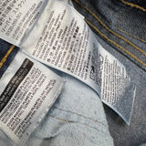 Levi's 505 Jeans Mens 30x30 Blue Regular Fit Straight Leg Medium Wash Denim Pants
