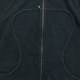 Lululemon Scuba Hoodie Womens Size 8 Black Full Zip Sports Hooded Sweater