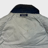 Nautica Jacket Mens XL Red NS-83 Reverisble Puffer Down Full Zip Outdoor Coat