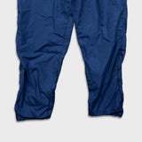 Vintage 90s Nike Sportswear Track Pants Mens Small Blue Swoosh Taper Athletic