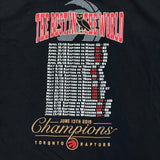 October's Very Own x Raptors The Best In the World Championship T Shirt Mens XL Black NBA Tee