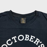 October's Very Own T Shirt Mens Medium Black OVO Owl Collegiate Same City Tee