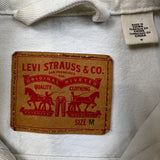 Levi's Type III Denim Jacket Mens Medium White Western Trucker