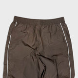 Nike Sportswear Track Pants Mens Medium Brown Swoosh Relaxed Athletic