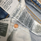 Levi's 517 Bootcut Jeans Mens 31x30 Blue Light Wash Faded Stretch Denim Pants