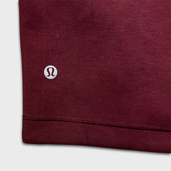 Lululemon AirWrap Modal Crew Womens Size 6 Red Cropped Sweatshirt Pullover