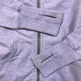 Lululemon Scuba Hoodie Womens Medium Purple Light Cotton Full Zip Sports Sweater