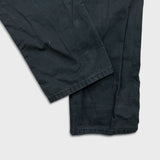 Vintage Y2K Wrangler Riggs Pants Mens 32x32 Black Ripstop Carpenter Double Knee