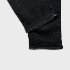 Levi's 541 Jeans Mens 31x28 Black Athletic Taper Stretch Dark Wash Denim Pants