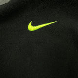 Nike Sportswear Fleece Mens Medium Green Embroidered Swoosh Standard Fit Pullover Jacket