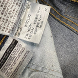 Levi's 505 Jeans Mens 30x30 Blue Regular Fit Straight Leg Medium Wash Denim Pants
