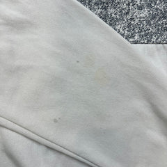 Vintage 90s San Francisco Sweatshirt Mens XL White USA 1/4 Zip Pullover Sweater