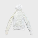 Lululemon Dance Studio Jacket Womens Size 6 White Full Zip Athletic Outerwear