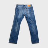 Levi's 511 Jeans Mens 36x30 Blue Slim Fit Mid Rise Medium Wash Faded Denim Pants
