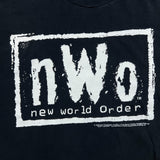Vintage 1998 NWO New World Order T Shirt Mens Large Black Broken Bones Rule Wrestling