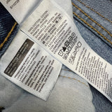 Levi's 505 Jeans Mens 32x32 Blue Regular Fit Straight Leg Medium Wash Denim Pants
