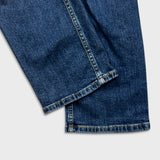 Levi's 514 Jeans Mens 32x32 Blue Slim Straight Fit Medium Wash Faded Denim Pants