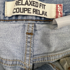 Vintage Y2K Levi's Jeans Mens 32x30 Blue Relaxed Fit Light Wash Baggy Faded Distressed Denim Pants