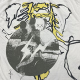Travis Scott Cactus Jack + Kaws For Fragment T Shirt Mens 2XL White AOP Tee
