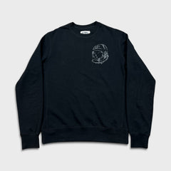 Billionaire Boys Club Sweatshirt Mens Medium Black BBC Astronaut Pullover Crew