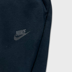 Nike Sportswear Sweatpants Mens Medium Black Tech Fleece Swoosh Taper Leg Jogger