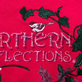 Vintage 90s Northern Reflections Bird Sweatshirt Mens Medium Red Animal Pullover