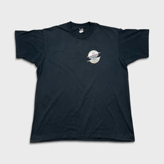 Vintage 1992 Labatt Genuine Draft Beer T Shirt Mens XL Black Faded Single Stitch Tee