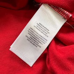 Polo Ralph Lauren Shirt Mens Medium Red Big Pony Casual Preppy Short Sleeve Tee