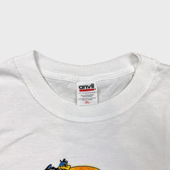 Vintage Y2K Quartzsite Arizona T Shirt Mens XL White Desert 2 Feet From Hell Novelty Tee