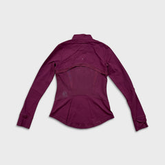 Lululemon Define Jacket Womens Size 6 Purple Full Zip Sports Track Suit Top
