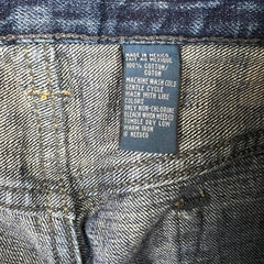 Vintage Y2K Polo Ralph Lauren Jeans Mens 36x30 Blue Straight Leg Dark Wash Denim Pants