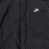 Vintage Y2K Nike Sportswear Jacket Mens XL Black Swoosh Spell Out Full Zip Outdoor Coat